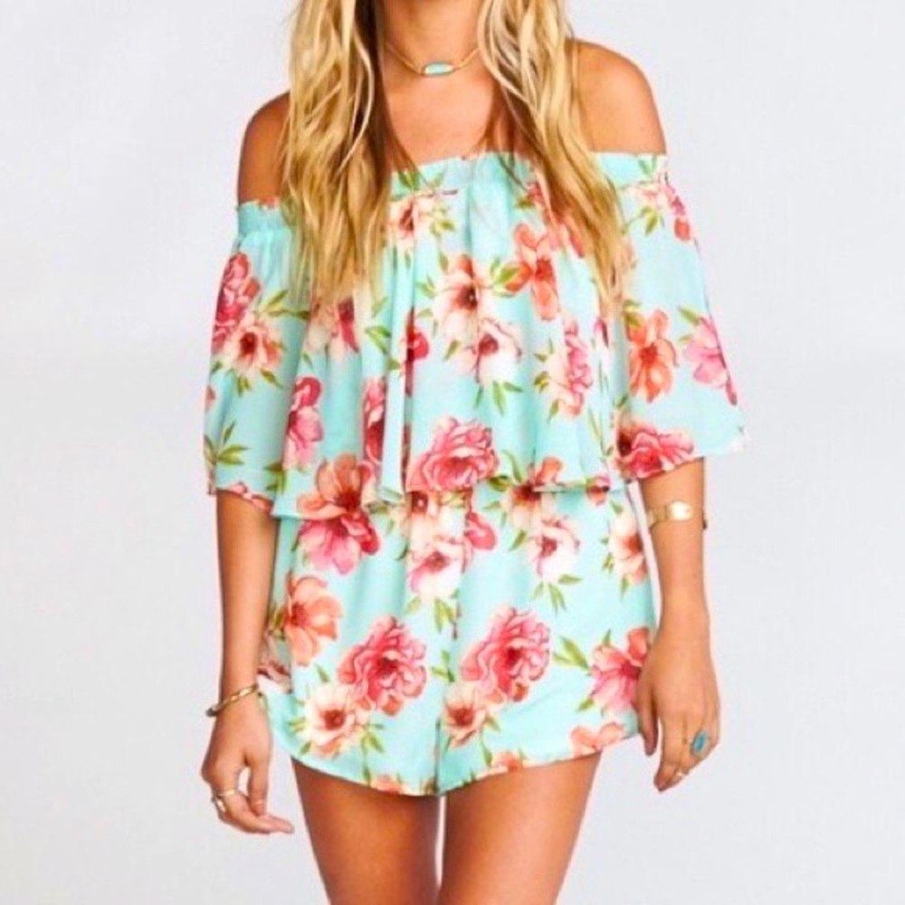 Mint Poppi 🌸 Rosarita Romper